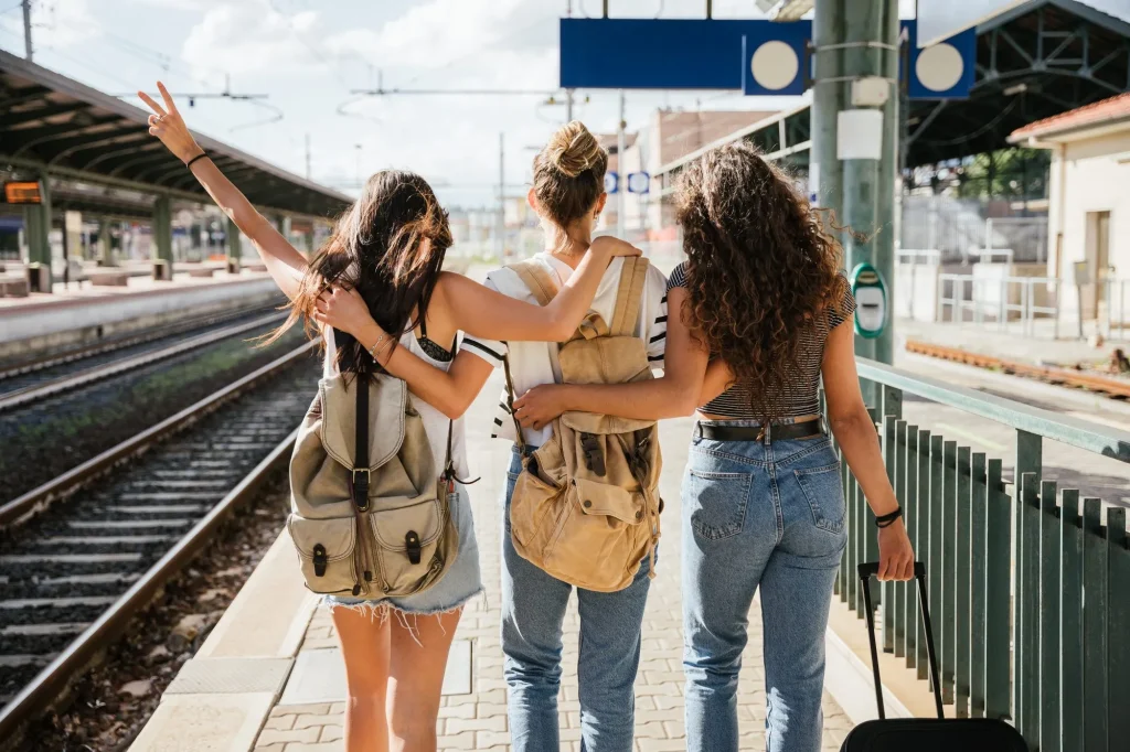 Frauen-Bahnhof