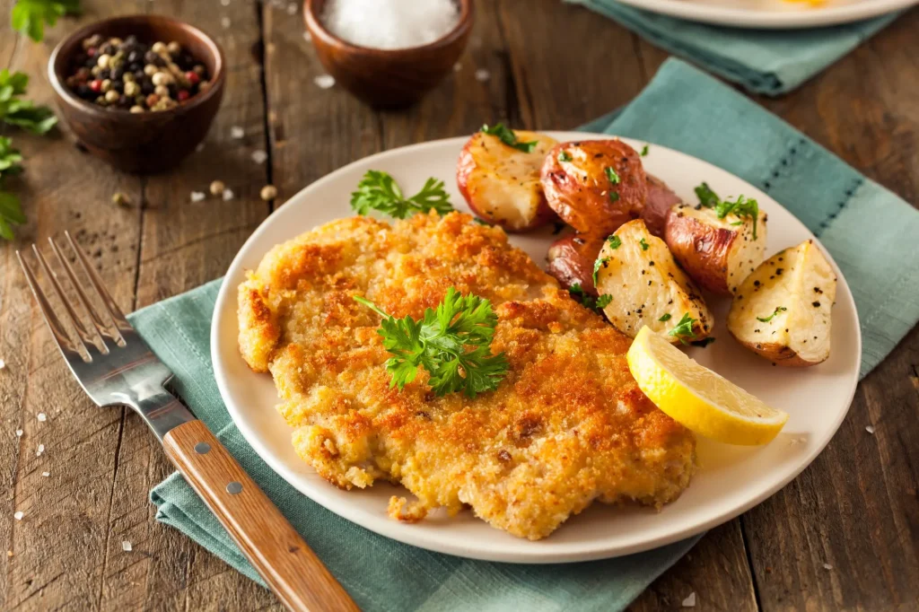 Weiner Schnitzel tedesco impanato fatto in casa