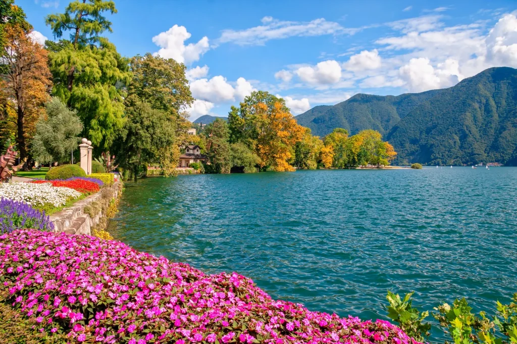 relax sulle rive di lugano