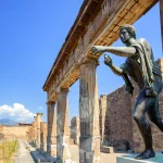 Rovine del Tempio di Apollo, Pompei, Napoli, Italia