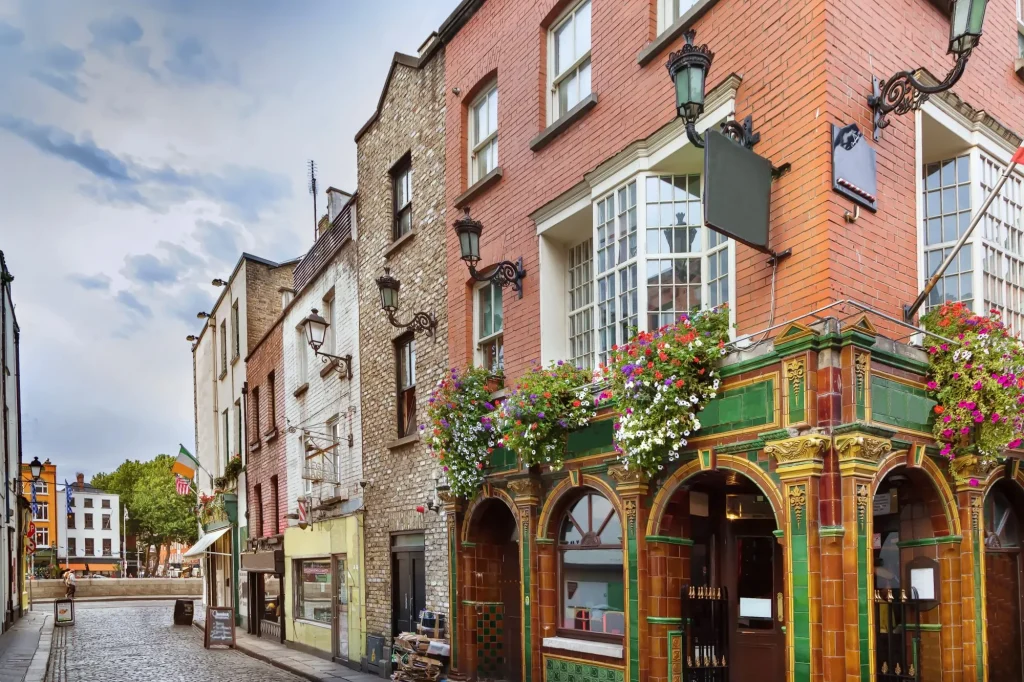 Temple Bar Straße, Dublin, Irland