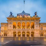 L'Opera di Stato di Vienna in Austria.