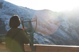 Ammirate il panorama sulla Edelweissspitze