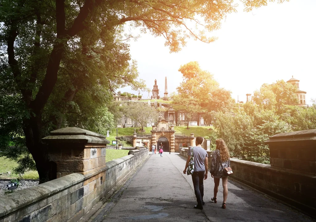 persone del parco di glasgow